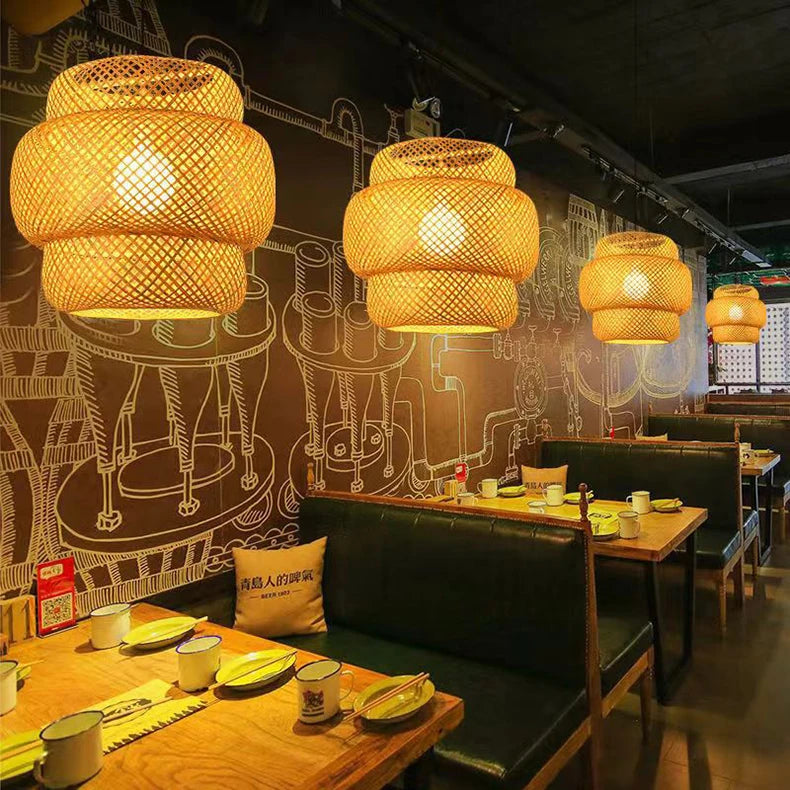 Mariposa Woven Lamps