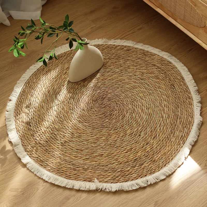 Round Woven Rug