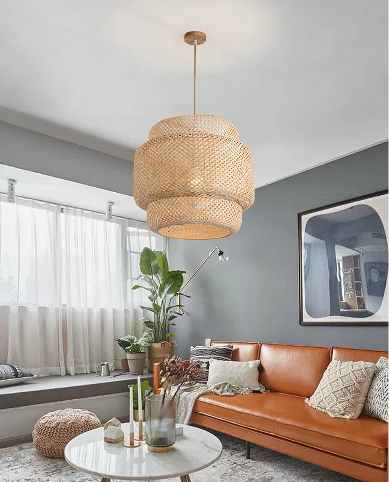 Mariposa Woven Lamps