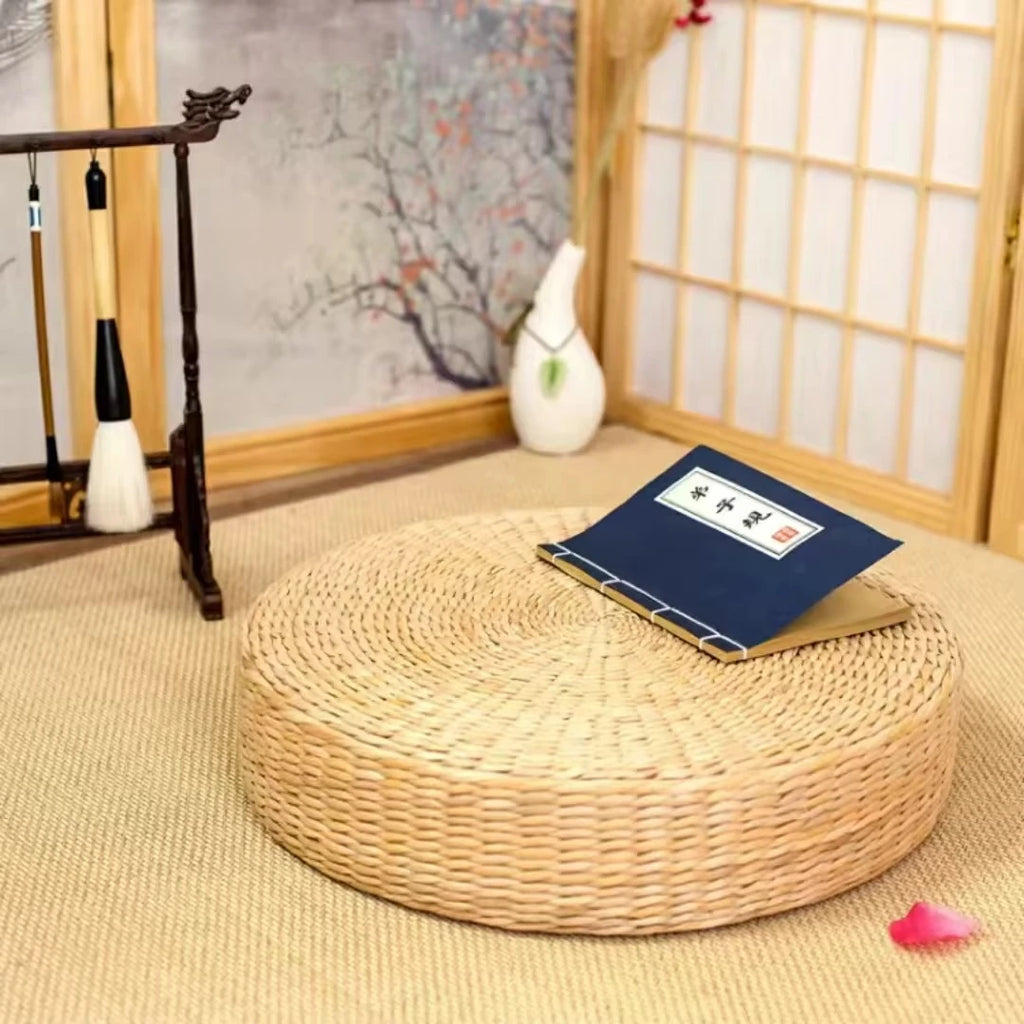 Tatami Rattan Cushion