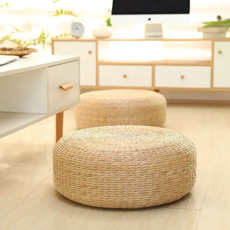 Tatami Rattan Cushion