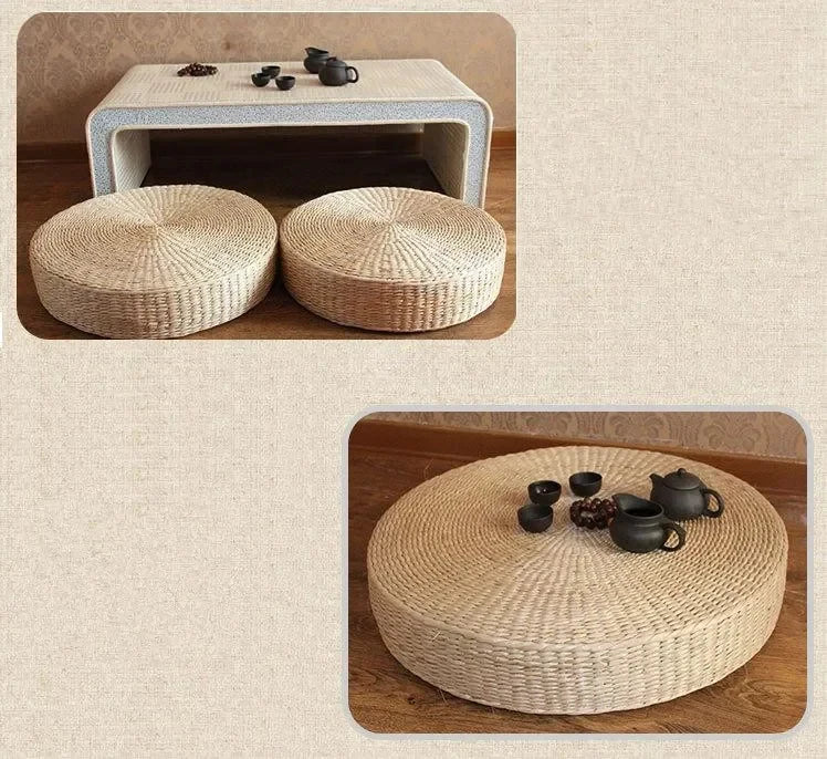 Tatami Rattan Cushion
