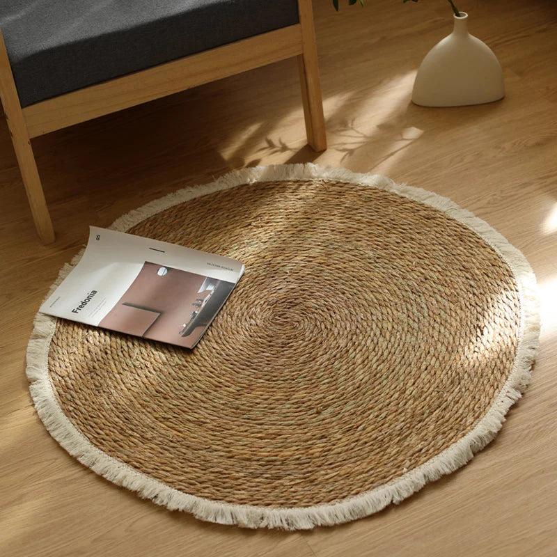 Round Woven Rug