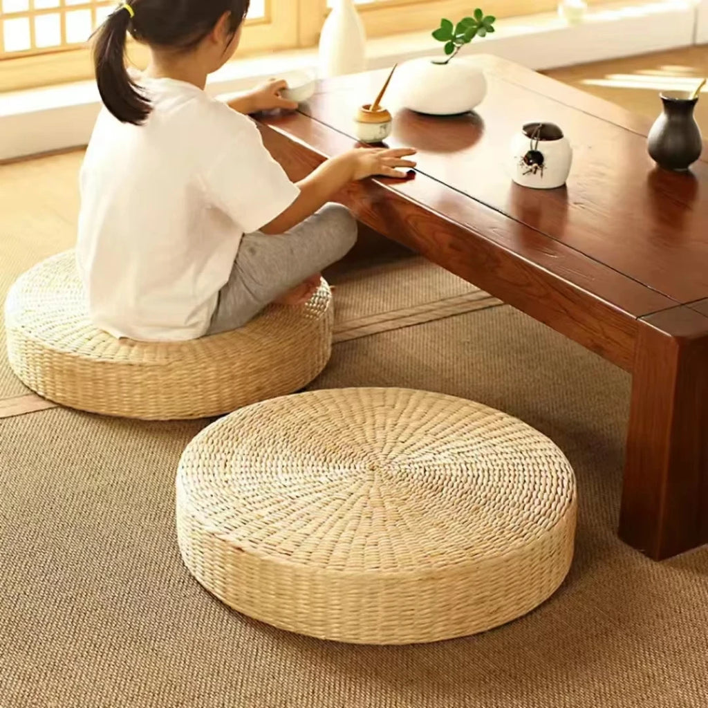 Tatami Rattan Cushion