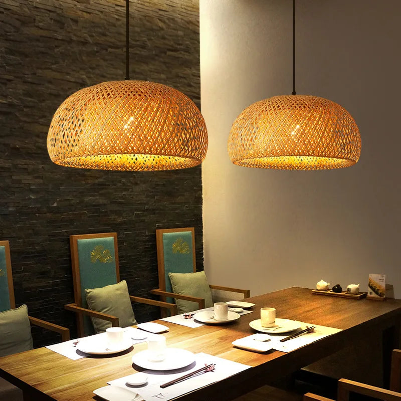 Mariposa Woven Lamps