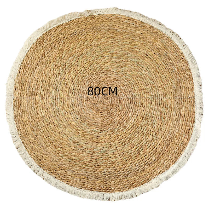 Round Woven Rug