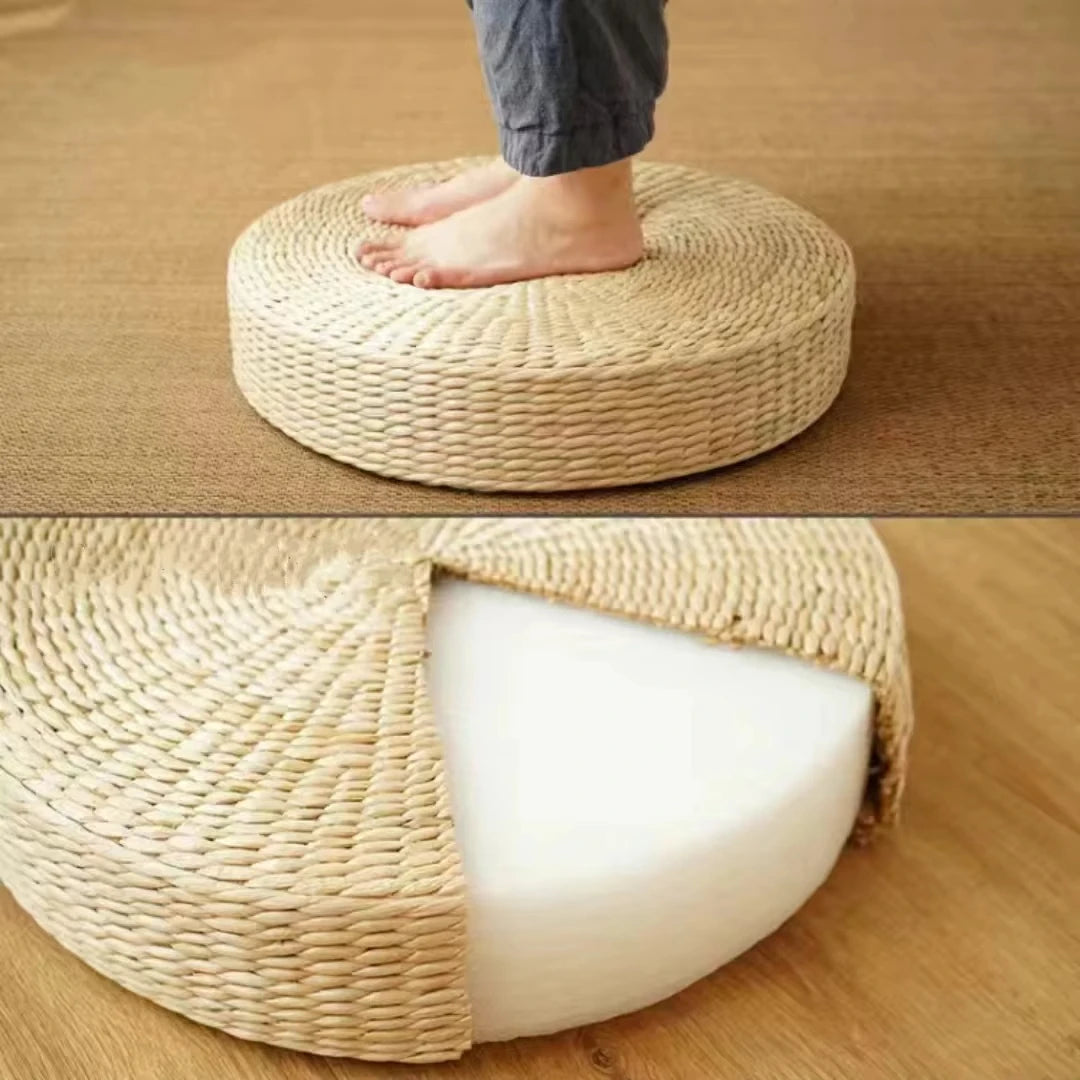 Tatami Rattan Cushion